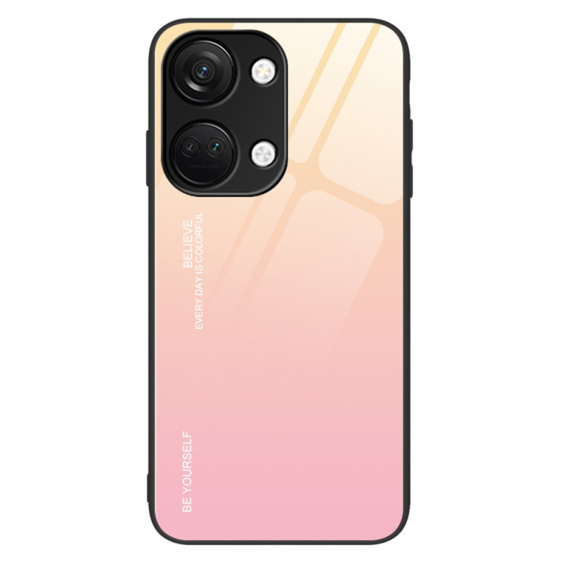 OnePlus Nord 3 5G härdat glasfodral Be Yourself