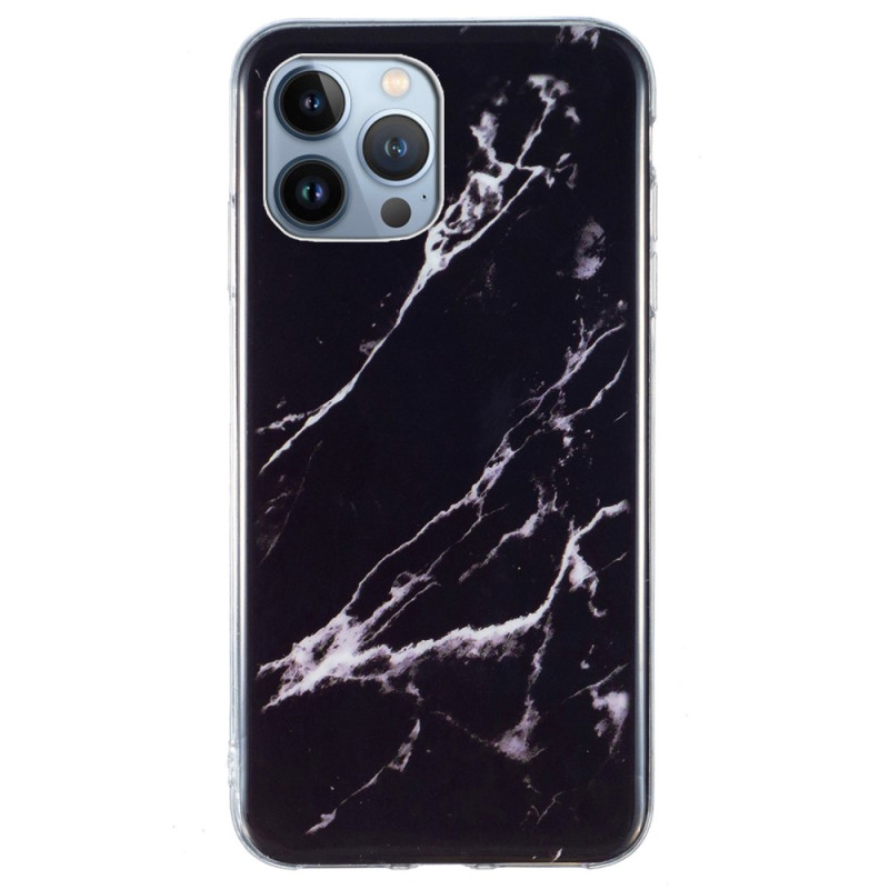 Fodral till iPhone 15 Pro med intensiv marmor