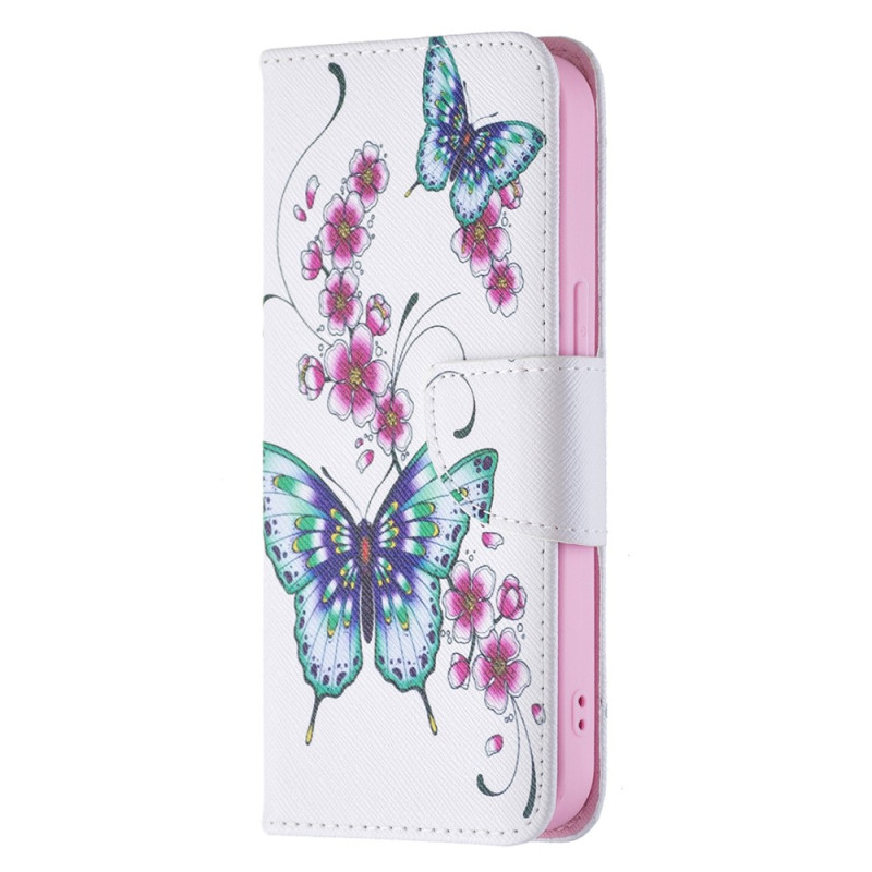 Fodral iPhone 15 Fjärilar i luften