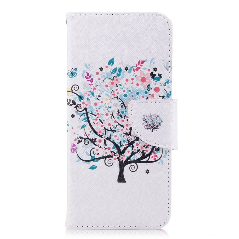 Samsung Galaxy S9 fodral med blommigt träd