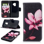 Samsung Galaxy S9 fodral Rosa blomma