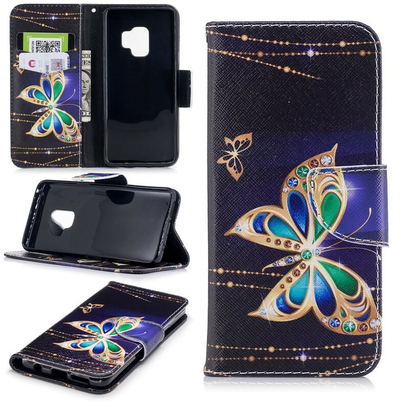 Samsung Galaxy S9 Magic Butterfly fodral