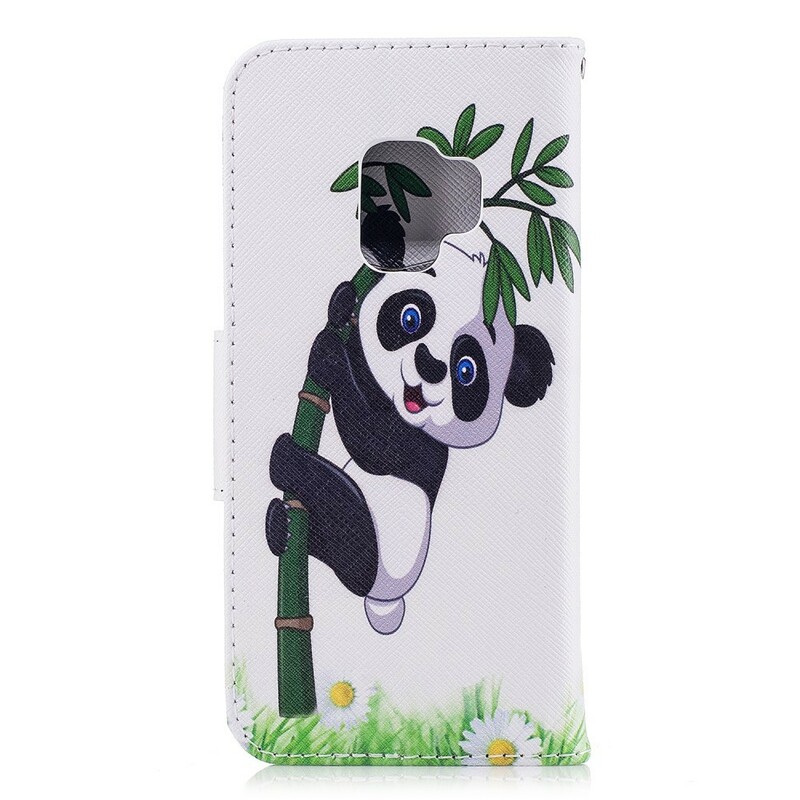 Samsung Galaxy S9 fodral Panda på bambu