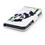 Samsung Galaxy S9 fodral Panda på bambu