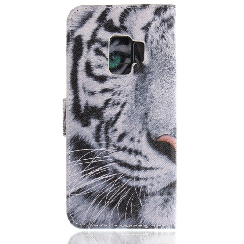 Samsung Galaxy S9 Tiger Face fodral