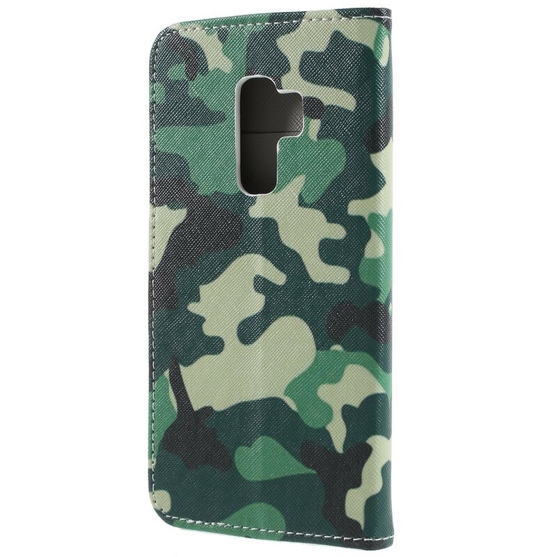 Samsung Galaxy S9 Plus militärt kamouflagefodral