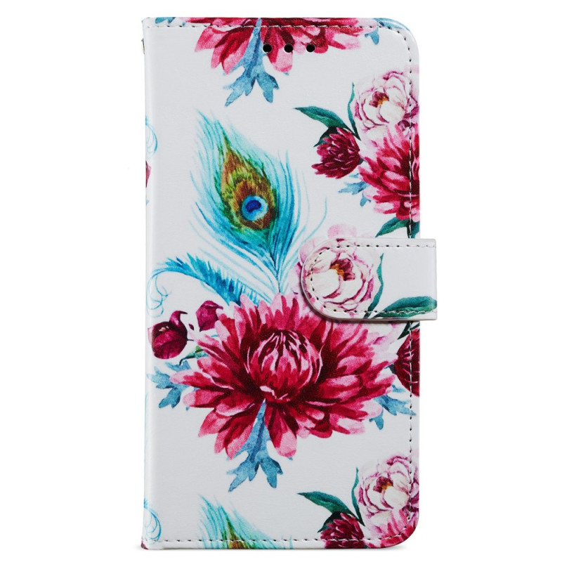 Samsung Galaxy S23 FE Fodral med blommor