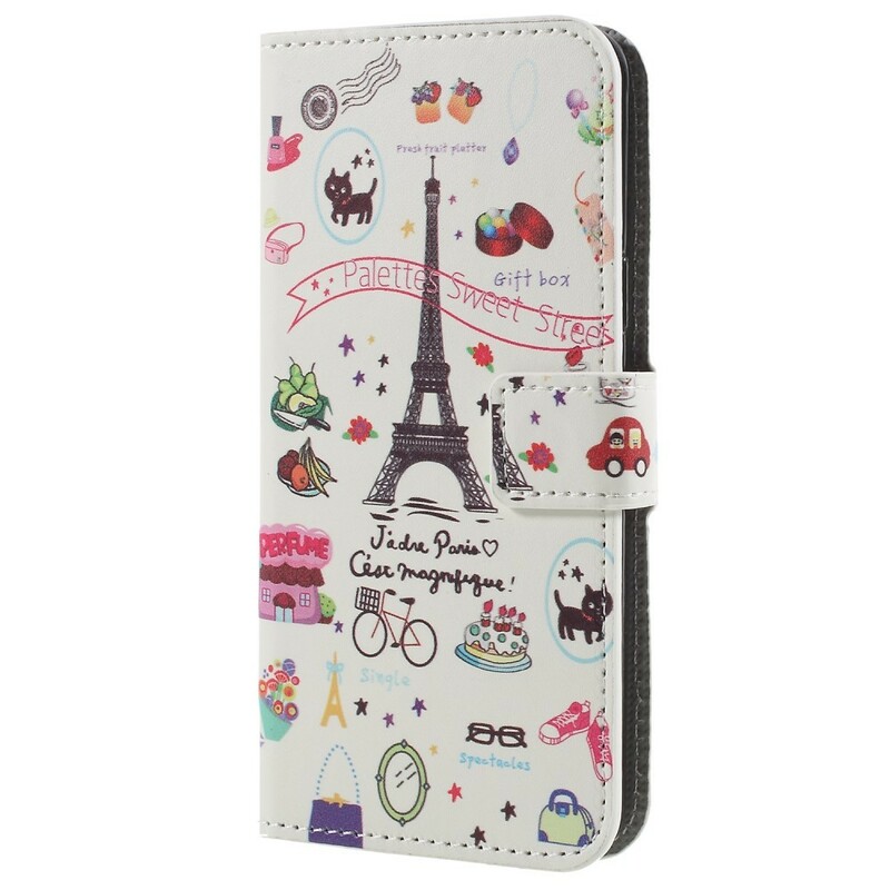 Samsung Galaxy S9 fodral I love Paris
