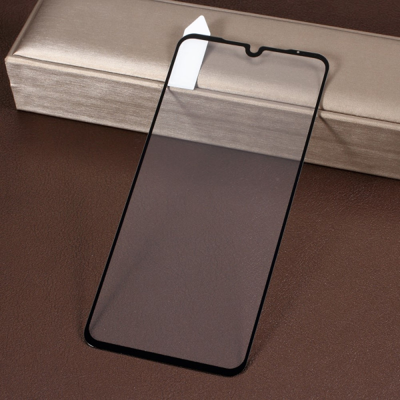 Svart konturskydd i härdat glas för Xiaom Mi 9-skärm