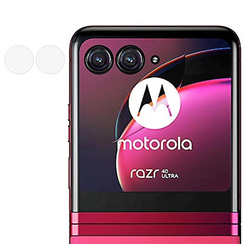 Skyddslins i härdat glas för Motorola Razr 40 Ultra