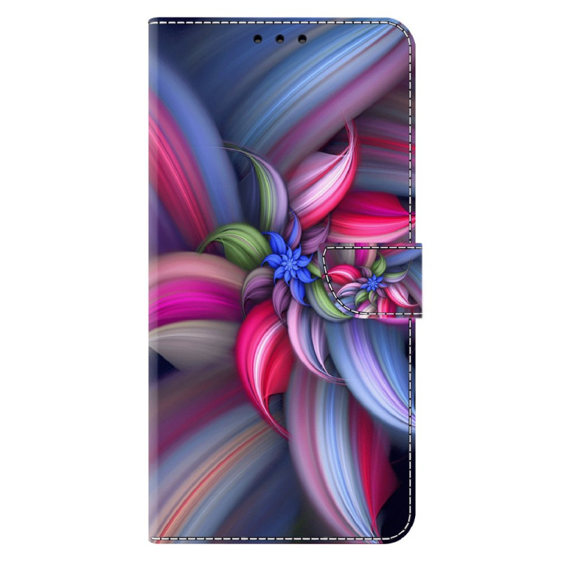 Moto G54 5G Fodral Färgade blommor