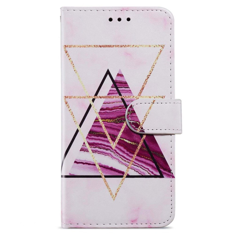 Moto G54 5G Marbre Tricolore Armband Fodral