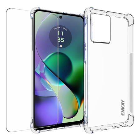 Moto G54 5G Klar fodral med...