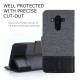 Huawei Mate 10 Pro SkalMuxma tyg och läder effekt