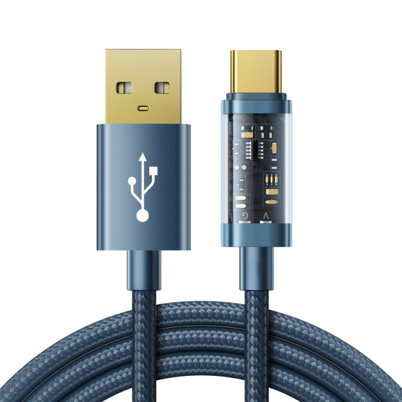 USB-A till typ-C 1,2 m laddningskabel JOYROOM