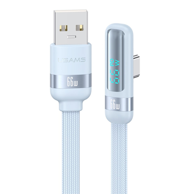 USB-A till typ-C datakabel 1,2 m Wind Series USAMS