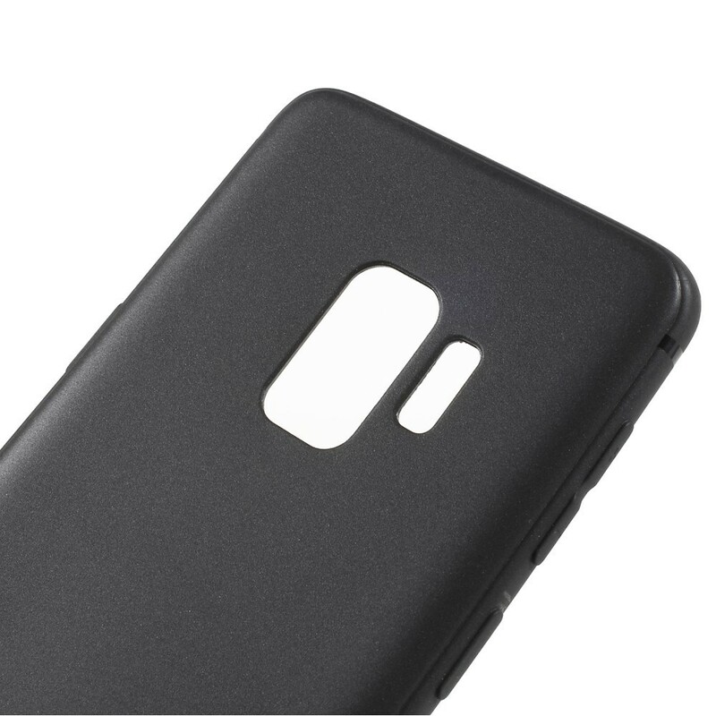 Samsung Galaxy S9 silikonfodral med matt yta