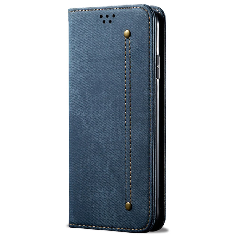 Flip Cover Xiaomi Redmi Note 13 Pro 5G / Poco X6 5G Jeans Tyg