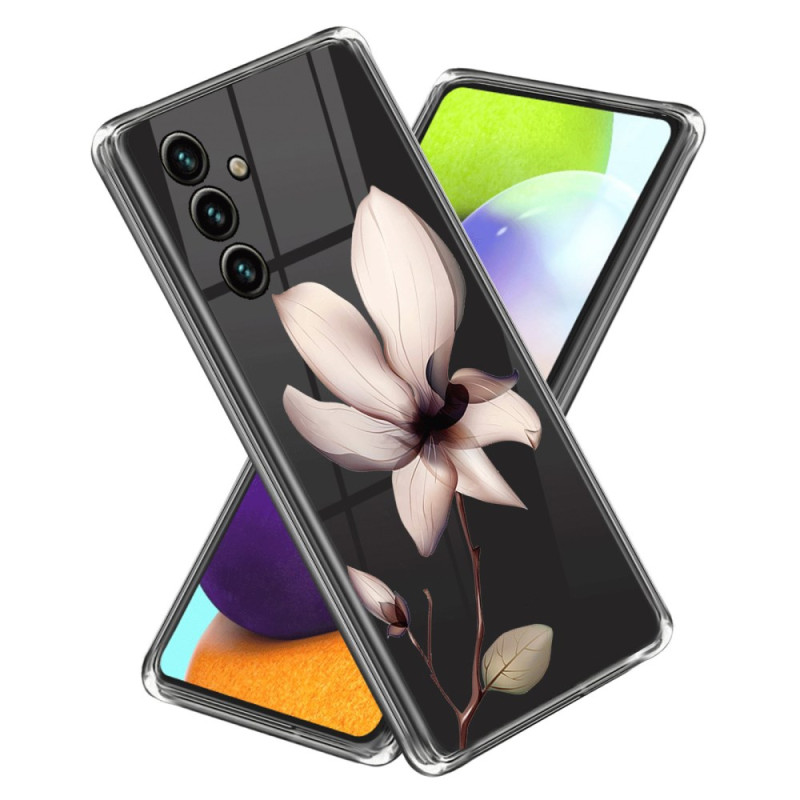 Samsung Galaxy A05s Fodral Rosa Blomma