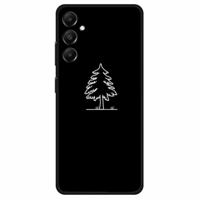 Pour Samsung Galaxy A05s 4G Étui Anti-Chute avec Motif Linéaire - Sapin