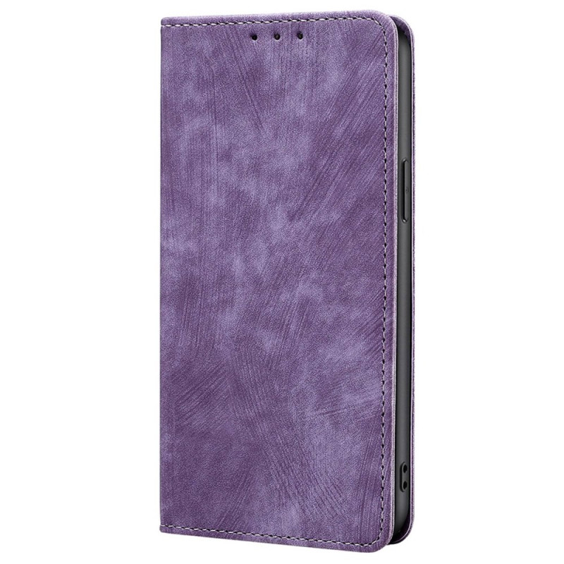 Fil Skydd Samsung Galaxy A05s Style Suede RFID Lås