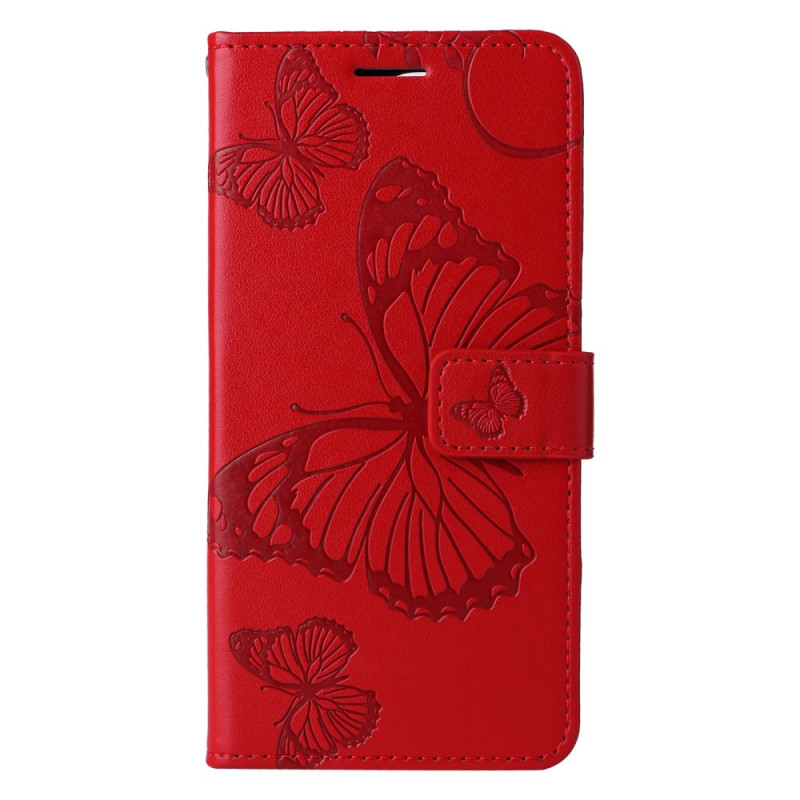 Xiaomi Redmi Note 13 4G Jättefjärilar Armband Fodral