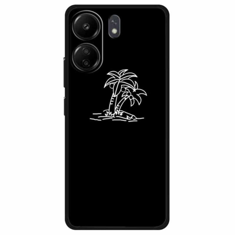 Xiaomi Redmi 13C / Poco C65 Fodral med palmträd