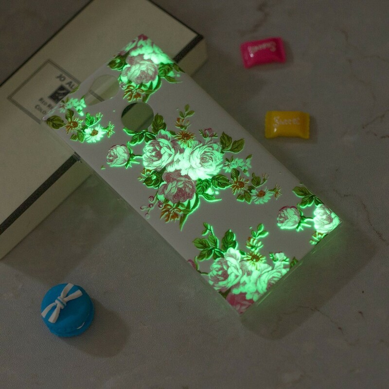Sony Xperia XA2-fodral Liberty Flowers Fluorescent