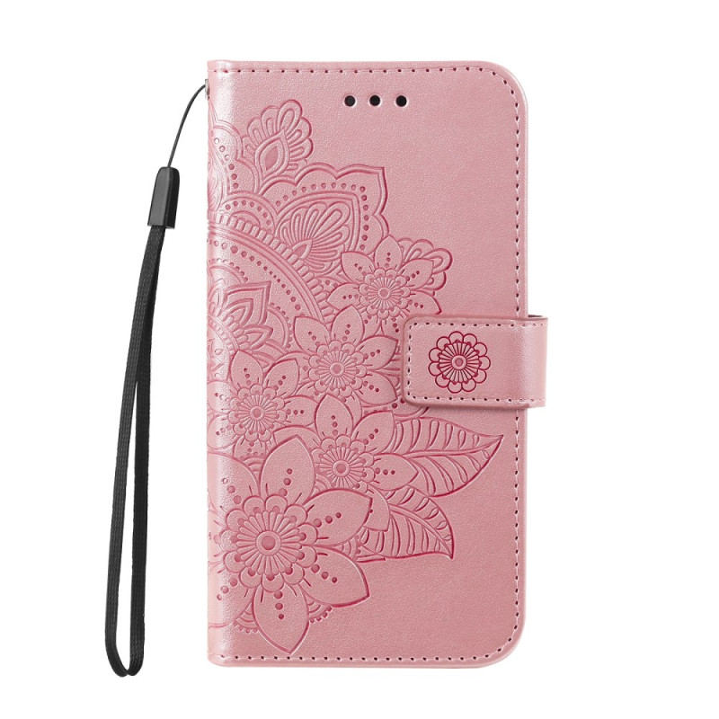 Samsung Galaxy A35 5G Flower Mandala Armband Fodral