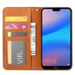 Flip Cover Huawei P20 Lite Läderette kortfodral