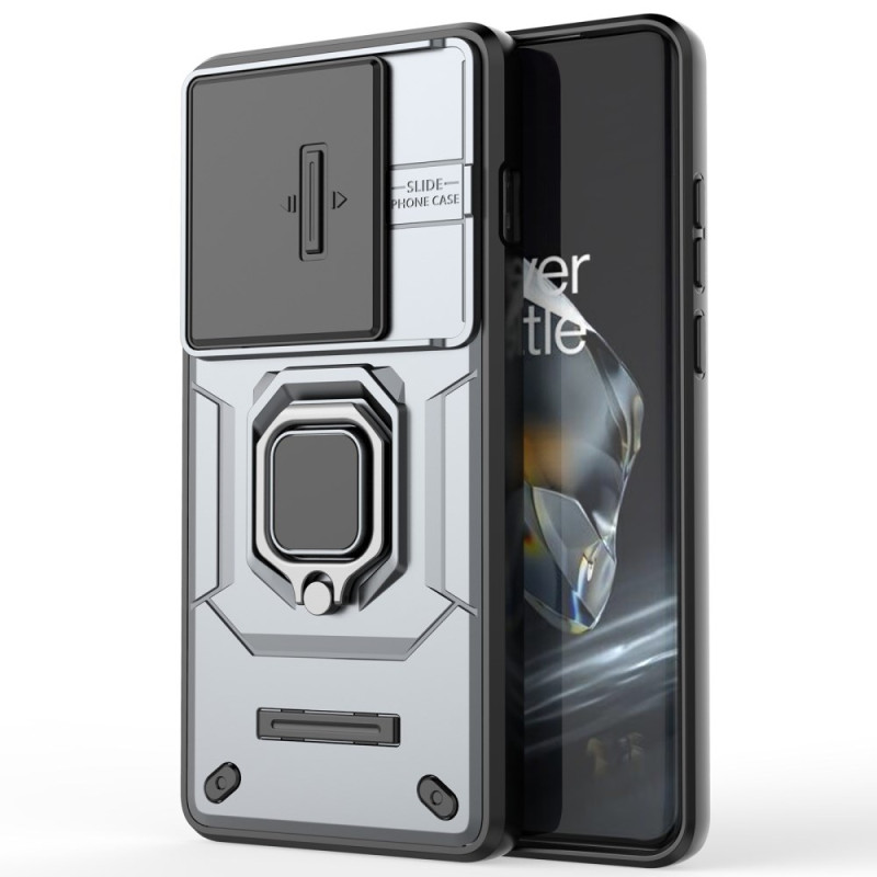 OnePlus 12 5G ringtåligt fodral med skjutbart linsskydd