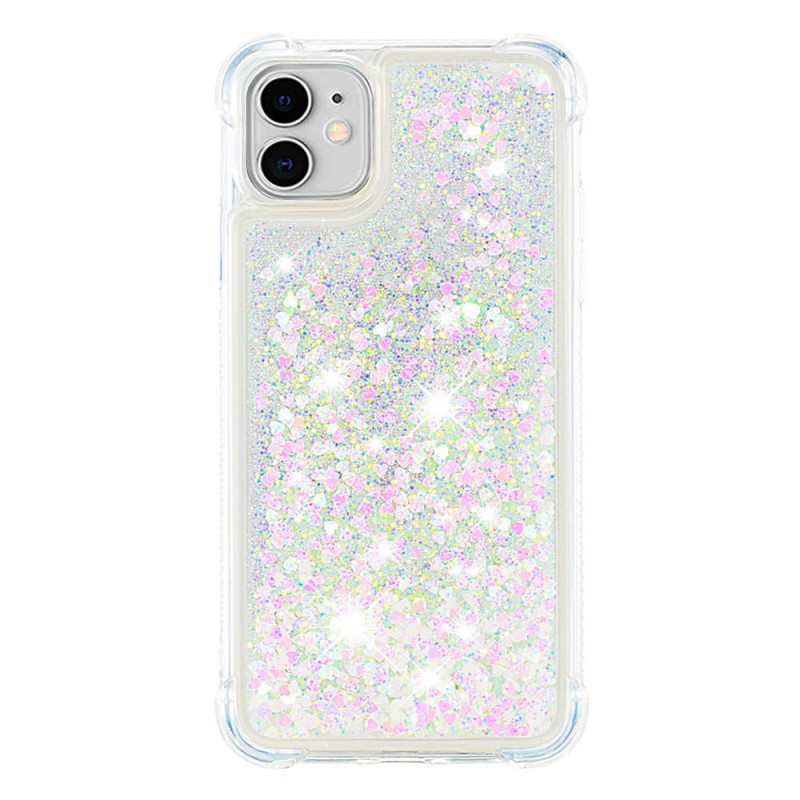 iPhone 11 Fodral 6,1 tum Glitter Förstärkta hörn