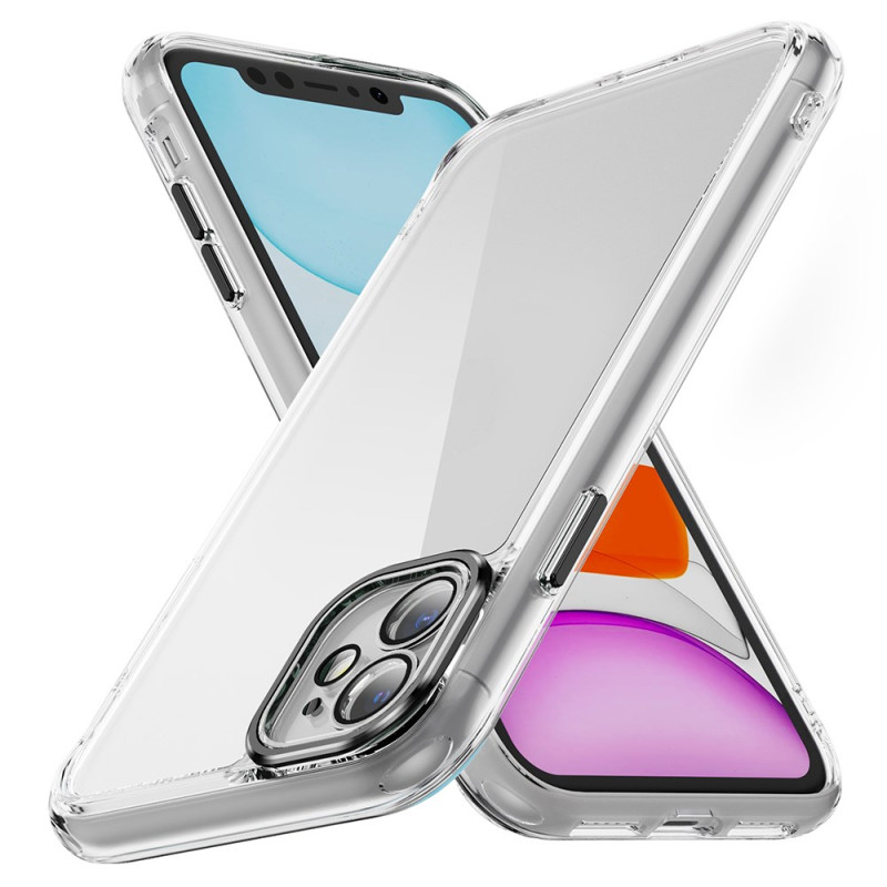 Fodral iPhone 11 Genomskinlig
 Linsram Färgad