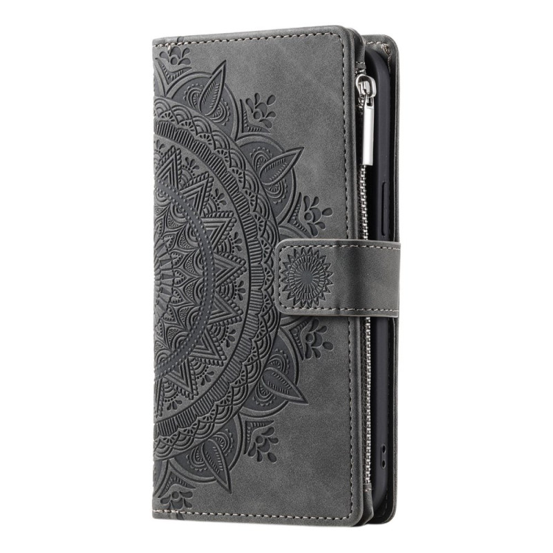 Fodral iPhone 12 / 12 Pro Mandala Plånbok med nyckelband