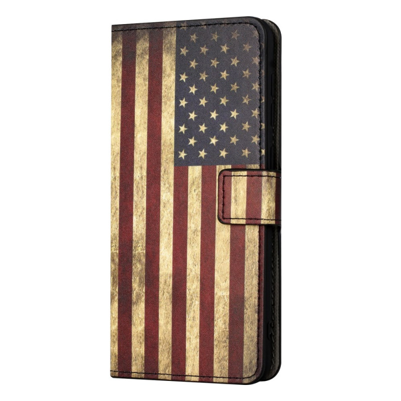 Samsung Galaxy Xcover 7 Fodral Vintage Amerikansk Flagga