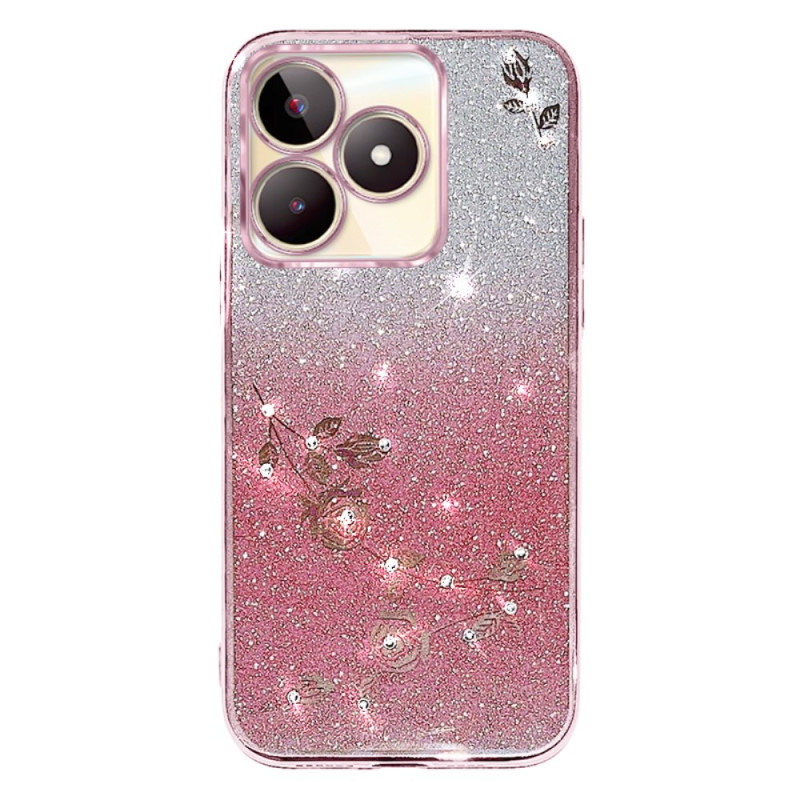 Realme C53 / C51 Fodral med glitter och strass KADEM