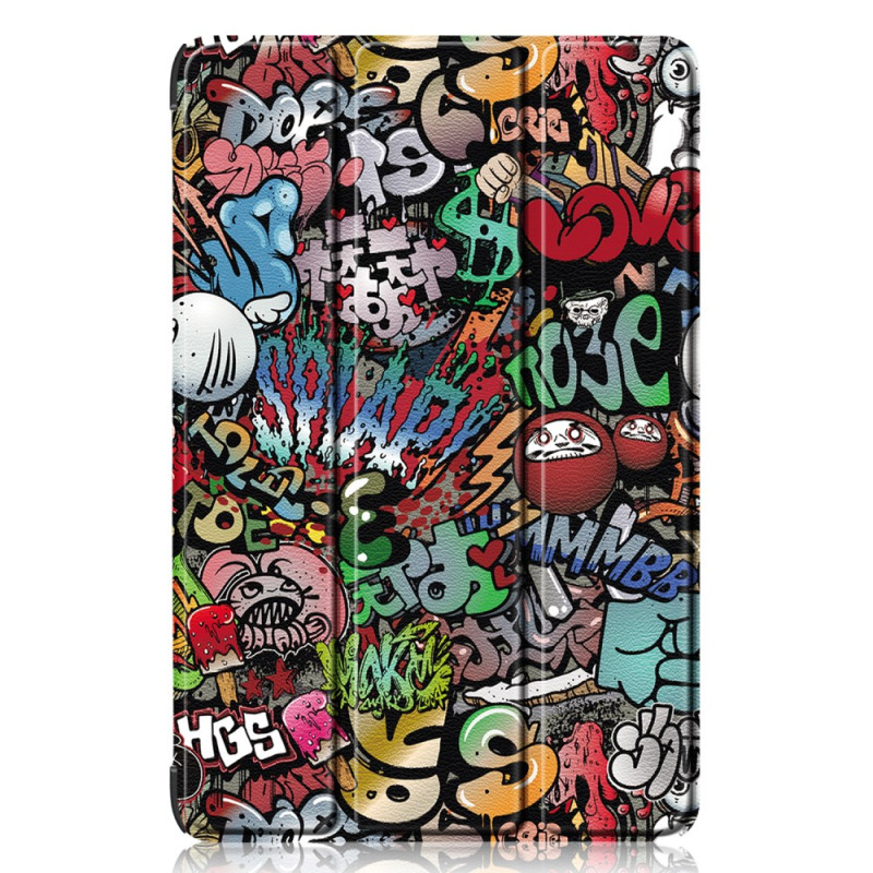 Smart fodral Samsung Galaxy Tab S9 FE Plus Pretty Graffiti