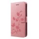 Fodral Huawei P20 Pro Fjärilar och blommor med rem