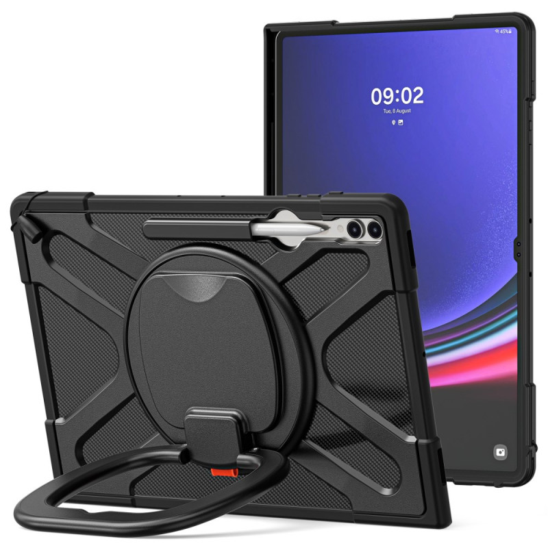FodralSamsung Galaxy Tab S9 Ultra / S8 Ultra X910 Stativ och handtag