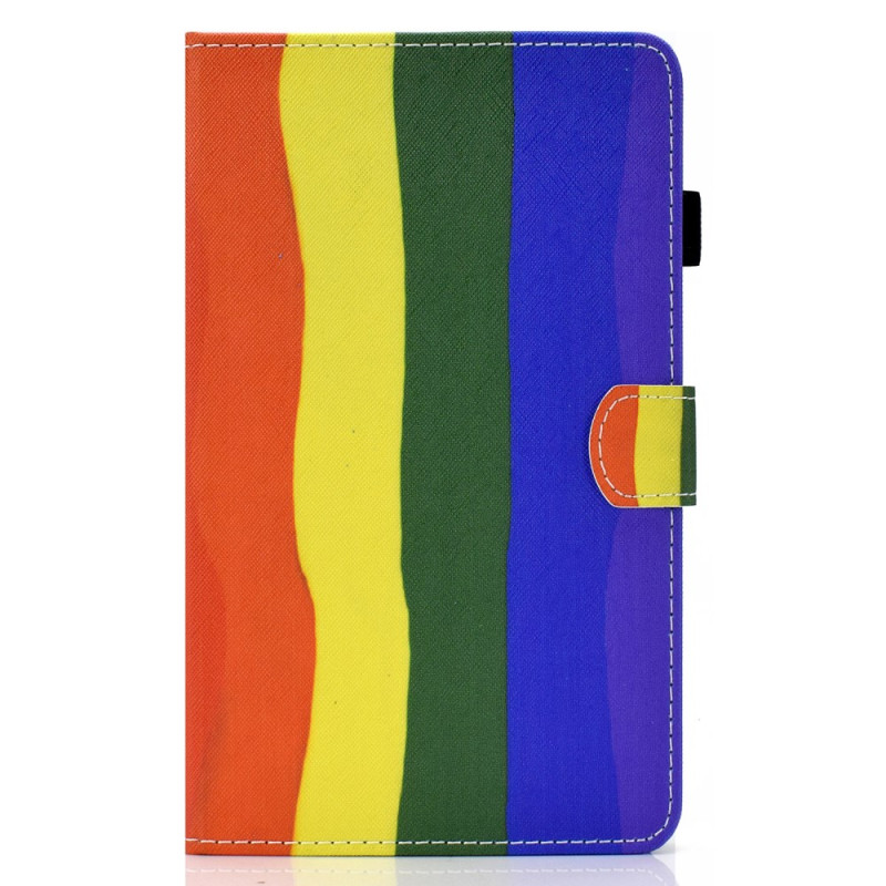 Samsung Galaxy Tab A11 / A9 Rainbow Fodral