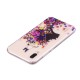 Huawei P20 Lite genomskinlig blommig flicka Case