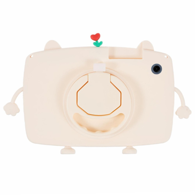 Samsung Galaxy Tab A9 Fodral Cartoon Cat Roterande Stativ