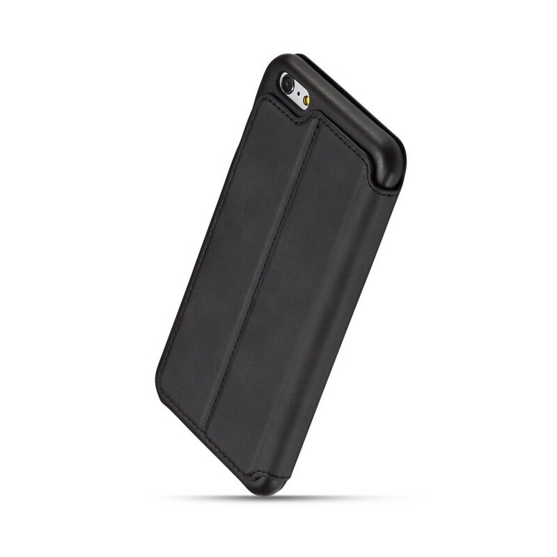 Flip Cover iPhone 6/6S LC.IMEEKE Läder Effekt