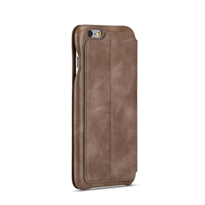 Flip Cover iPhone 6/6S LC.IMEEKE Läder Effekt