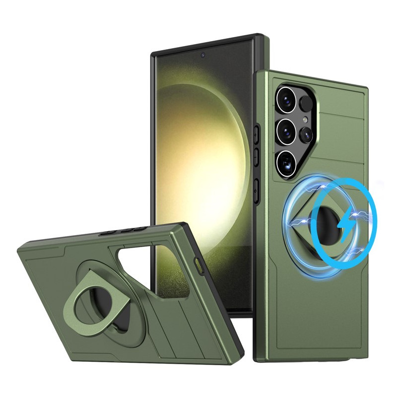 Coque Samsung Galaxy S24 Ultra 5G Protection Objectifs Coulissantes Compatible MagSafe