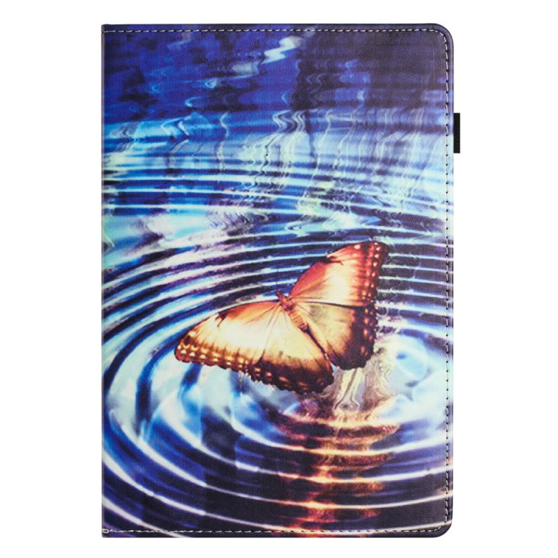 Samsung Galaxy Tab S6 Lite Fodral Butterfly Waves