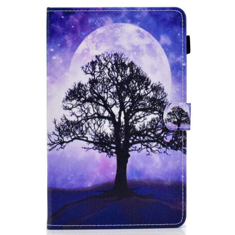 Fodral Samsung Galaxy Tab A7 (2022) / (2020) Träd och måne