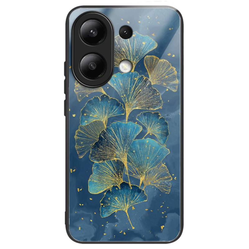 Xiaomi Redmi Note 13 4G Härdat glasfodral Ginkgo Leaves