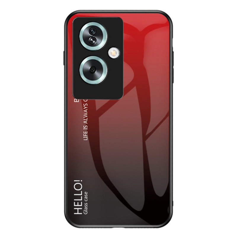 Oppo A79 5G härdat glasfodral Hej