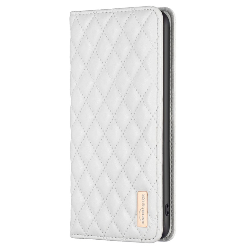 Flip Cover Oppo A58 Quiltad BINFEN FÄRG